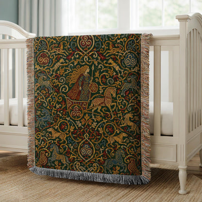 Celtic Woman Woven Blanket