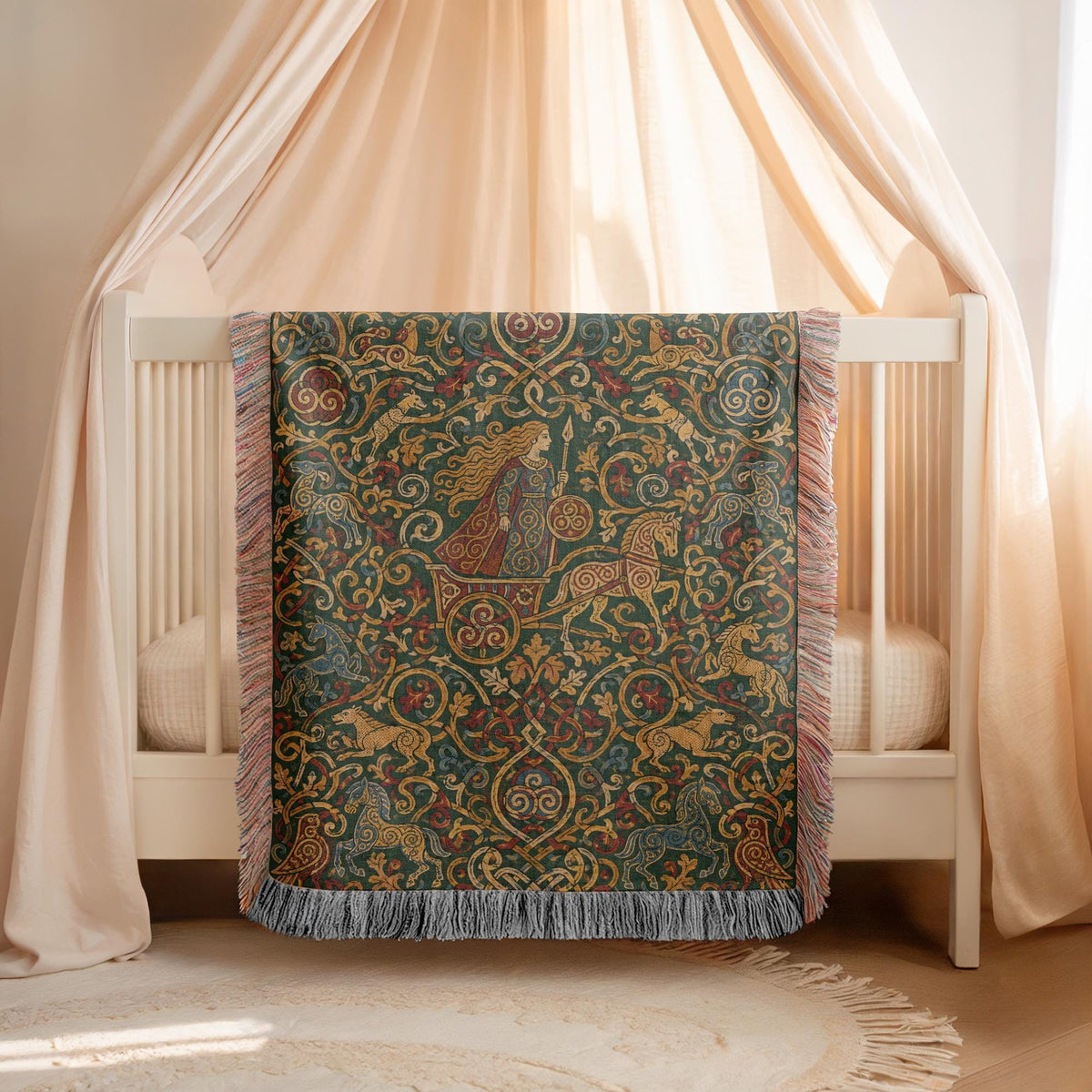 Celtic Woman Woven Blanket