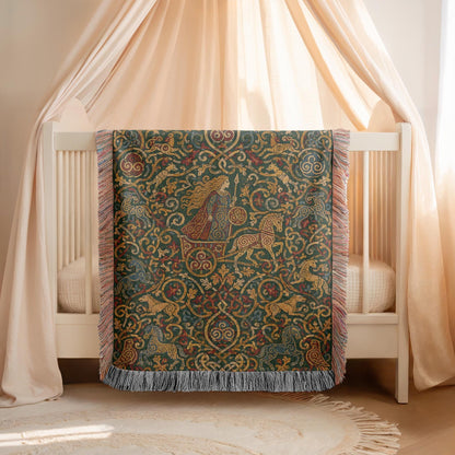 Celtic Woman Woven Blanket