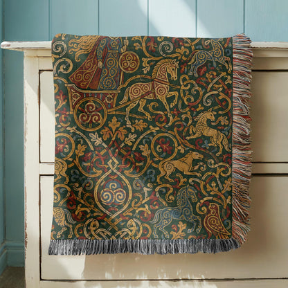 Celtic Woman Woven Blanket