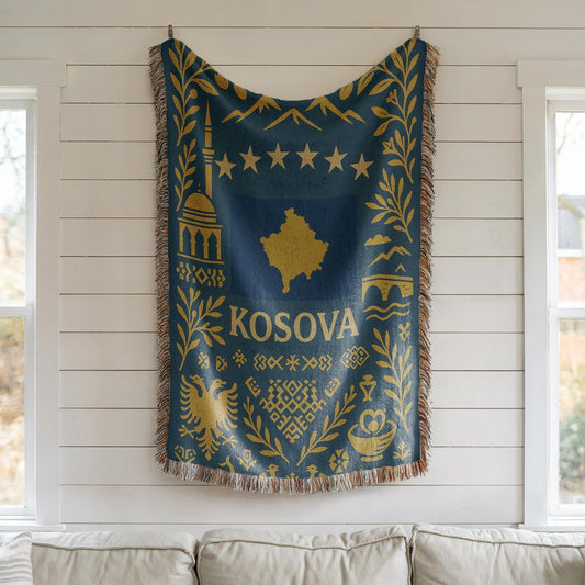 Kosovo Woven Blanket