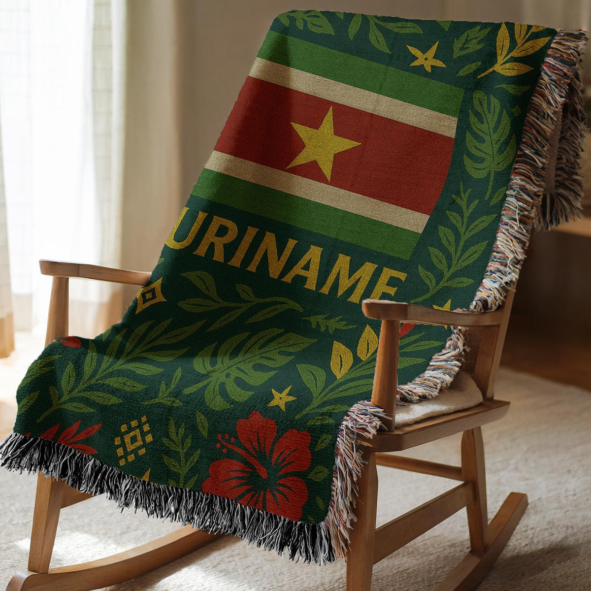Suriname Woven Blanket