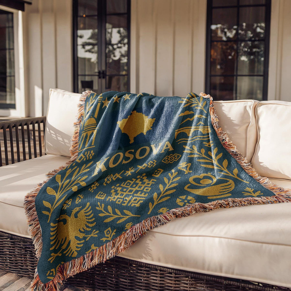 Kosovo Woven Blanket