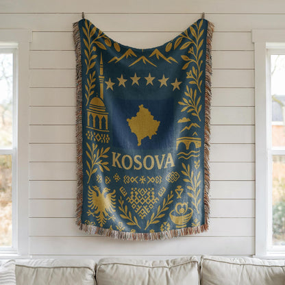 Kosovo Woven Blanket