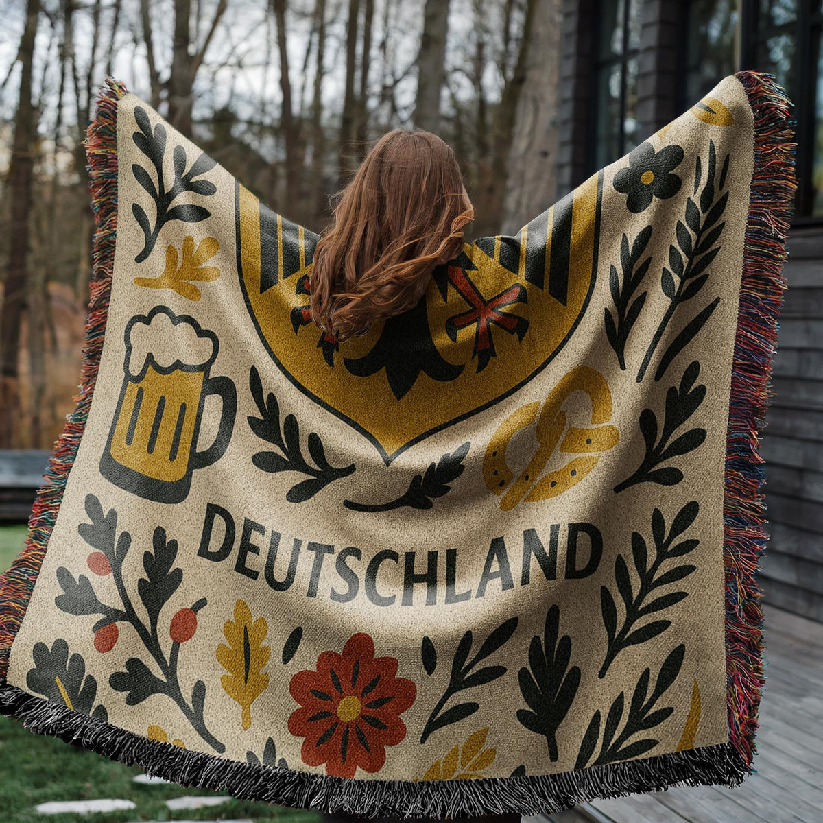 Germany Woven Blanket