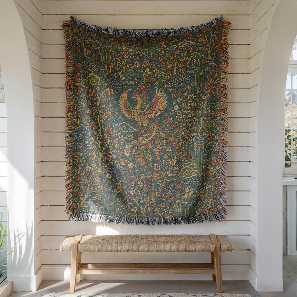 Phoenix Woven Blanket