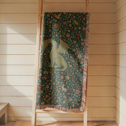 Princess Dragon Woven Blanket
