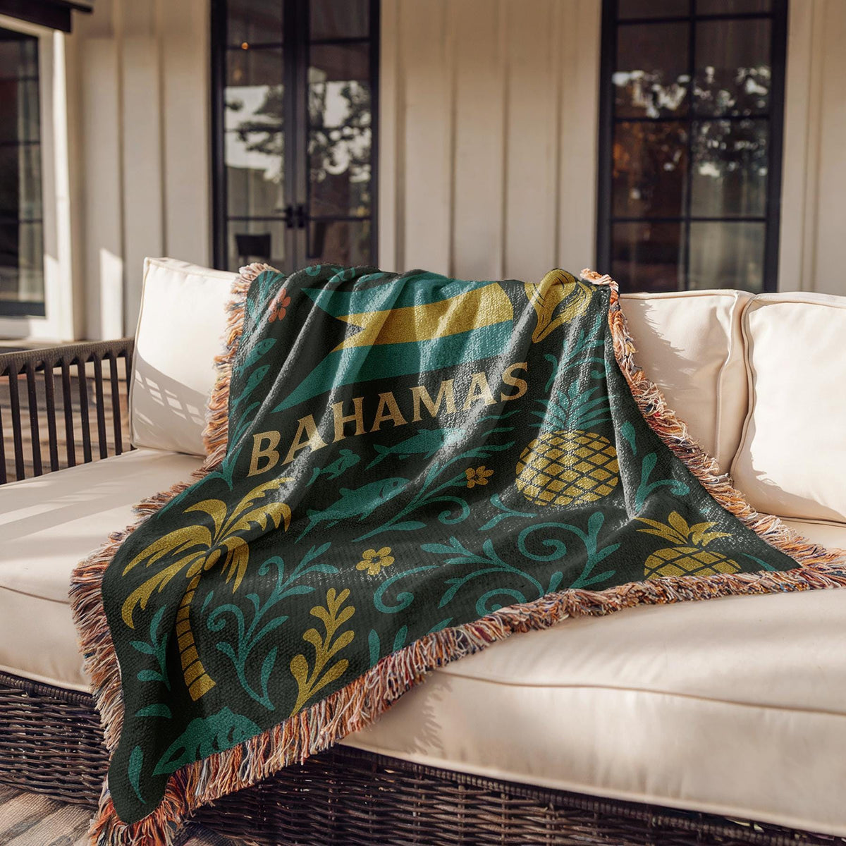 Bahamas Woven Blanket