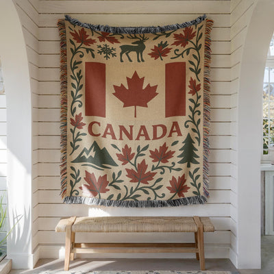 Canada Woven Blanket