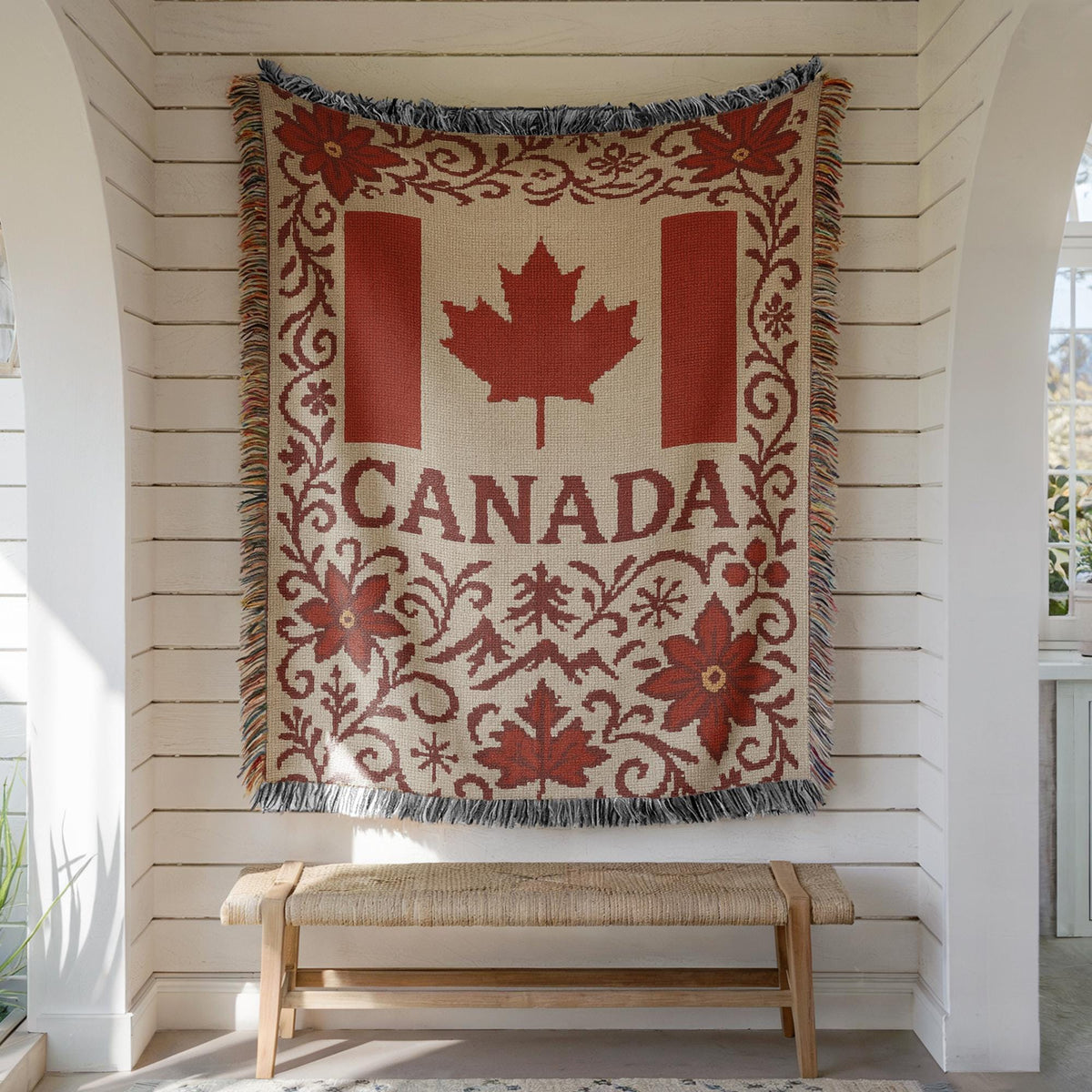 Canada Woven Blanket