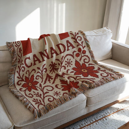 Canada Woven Blanket