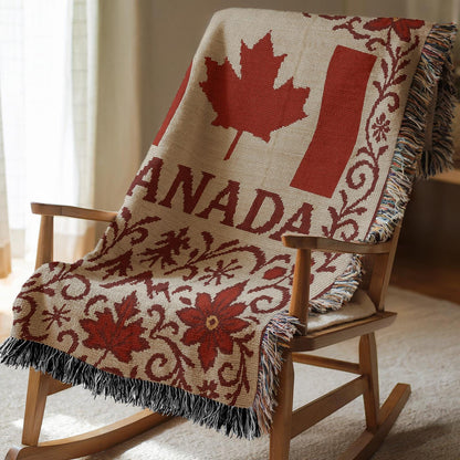 Canada Woven Blanket