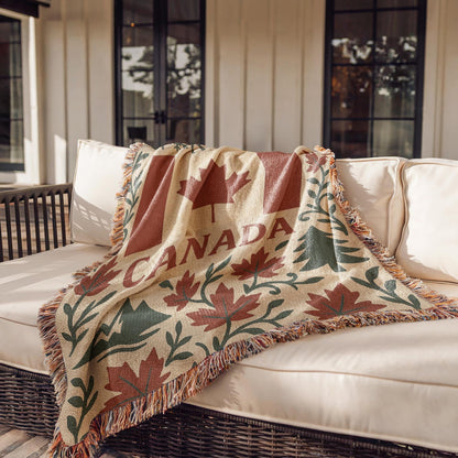 Canada Woven Blanket