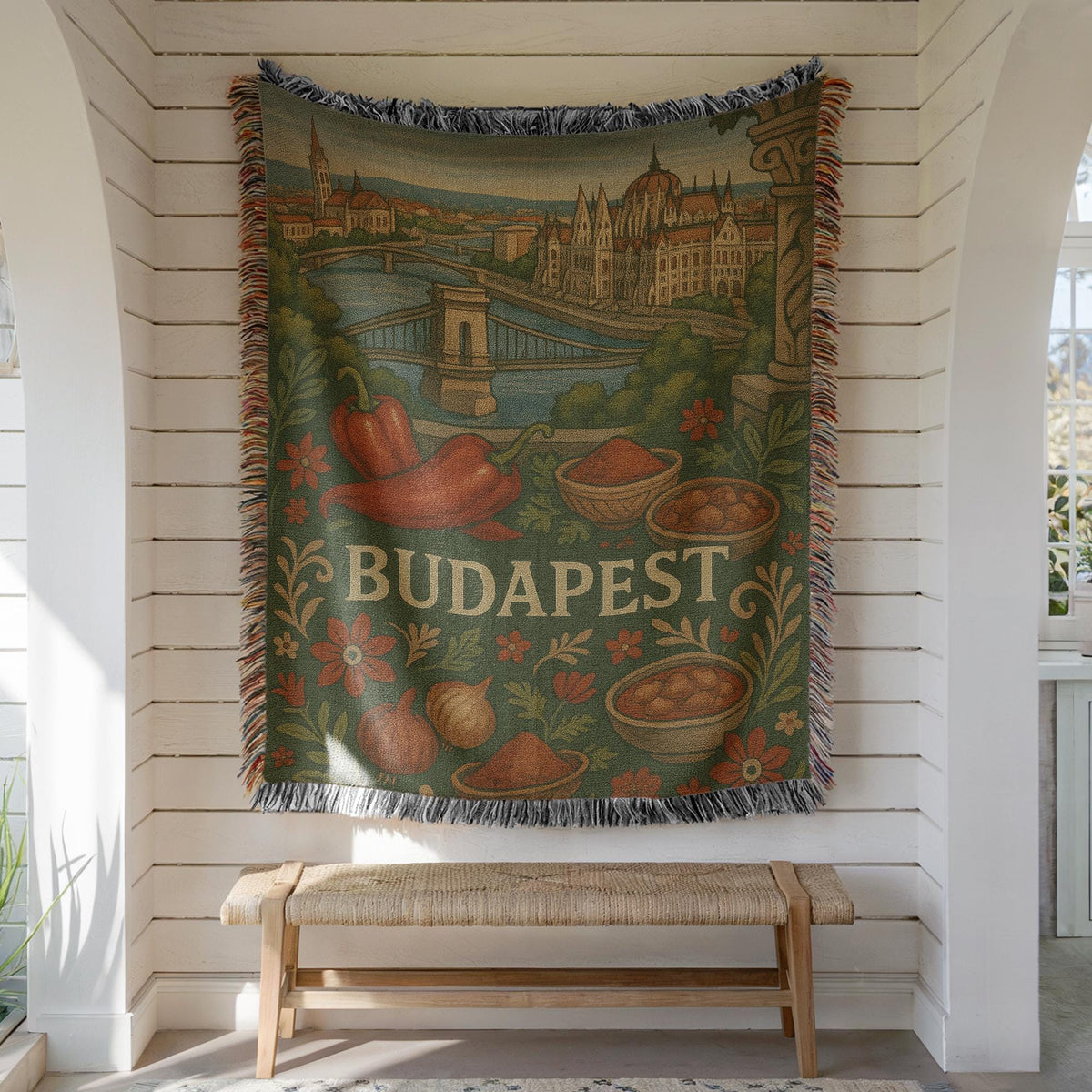 Budapest Woven Blanket