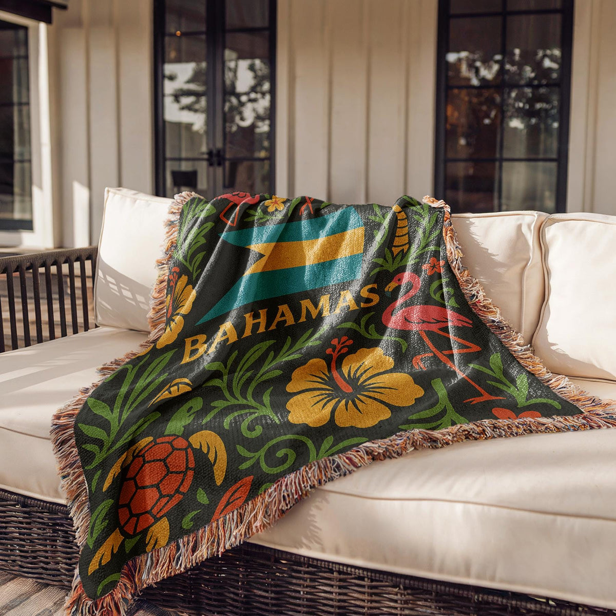 Bahamas Woven Blanket