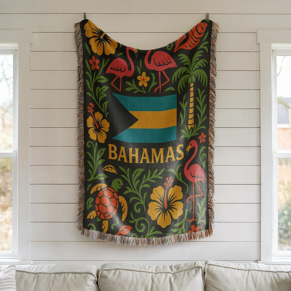 Bahamas Woven Blanket