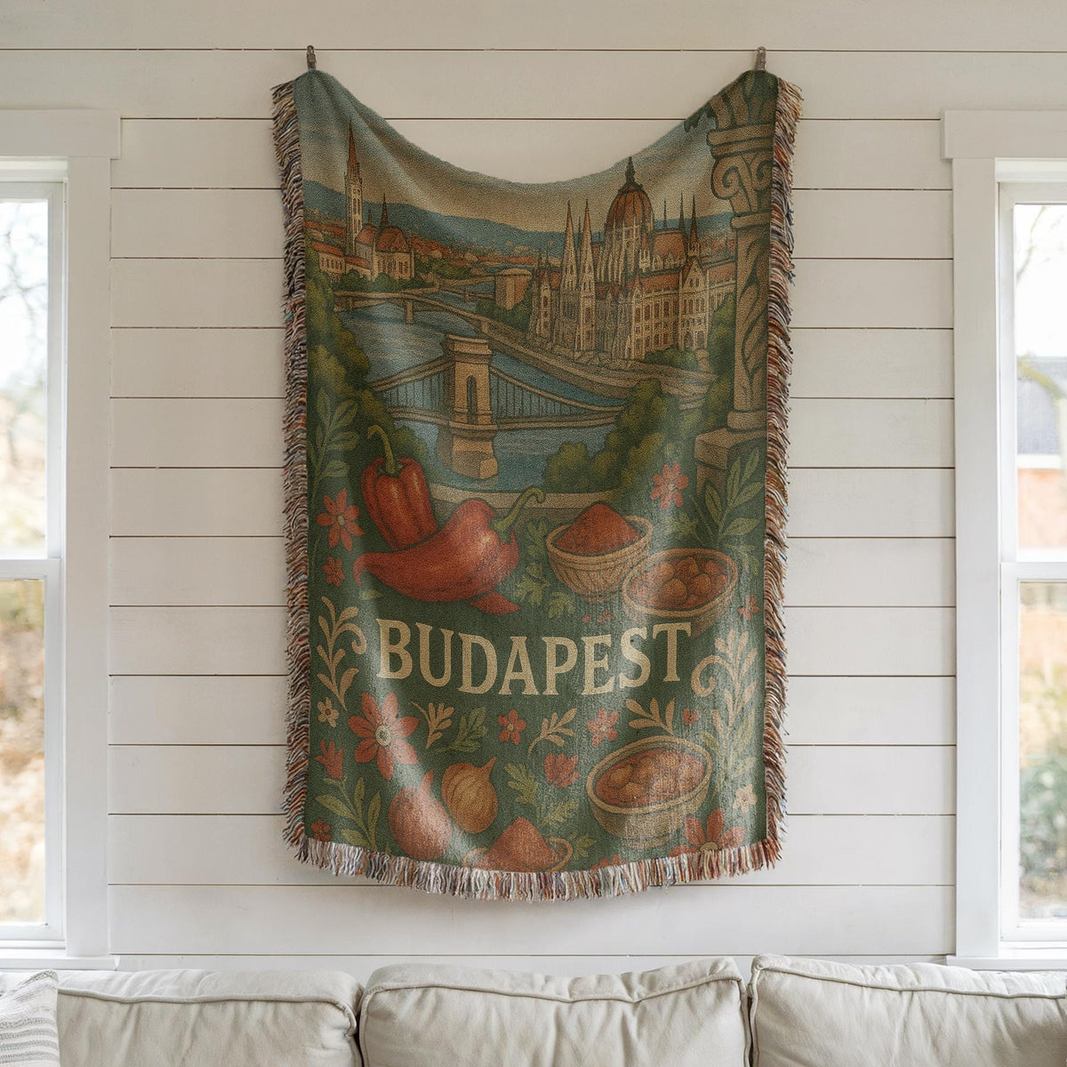 Budapest Woven Blanket