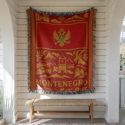 Montenegro Woven Blanket