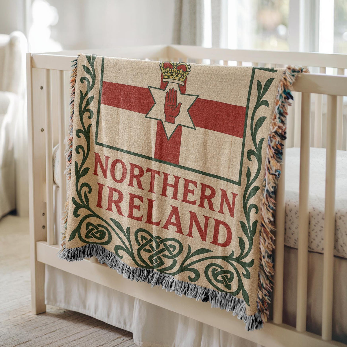 Northern Ireland Woven Blanket