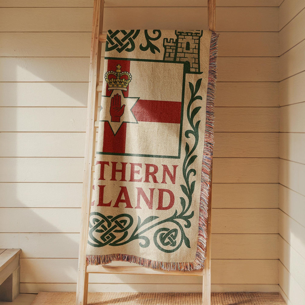 Northern Ireland Woven Blanket