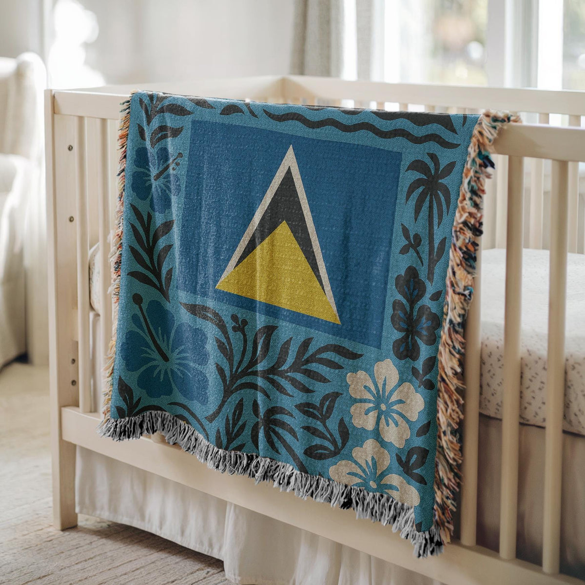 Saint Lucia Woven Blanket