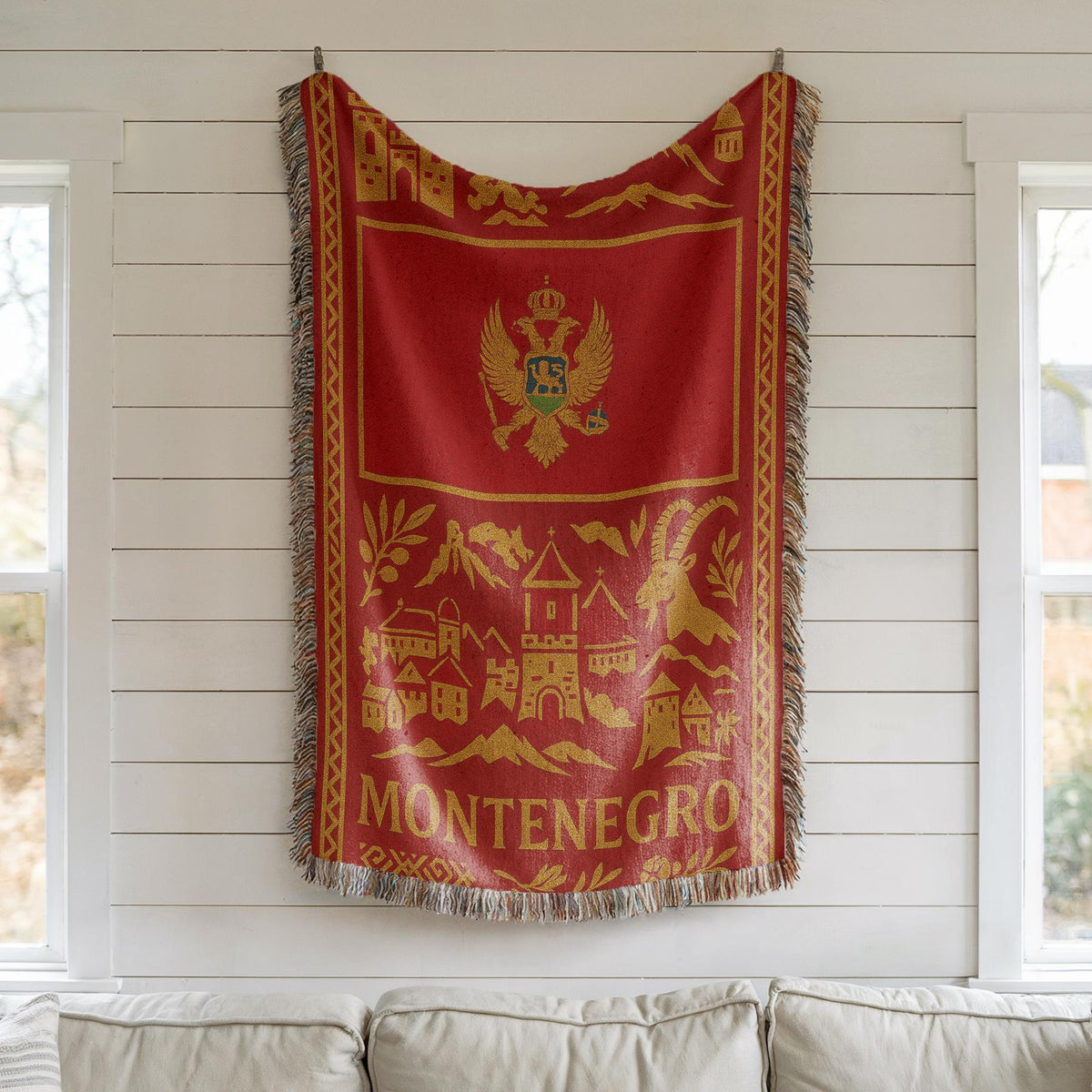 Montenegro Woven Blanket
