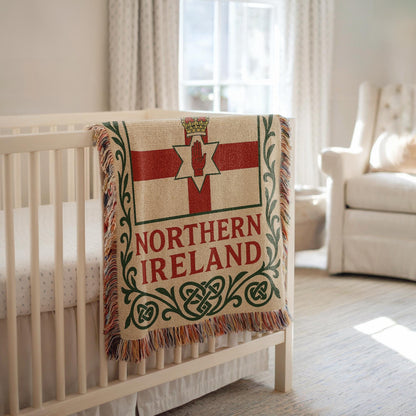 Northern Ireland Woven Blanket