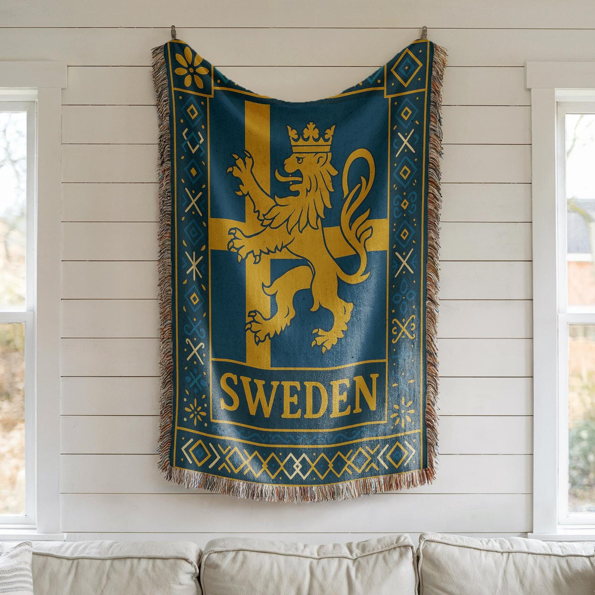 Sweden Woven Blanket
