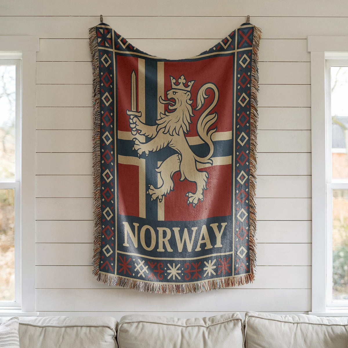 Norway Woven Blanket