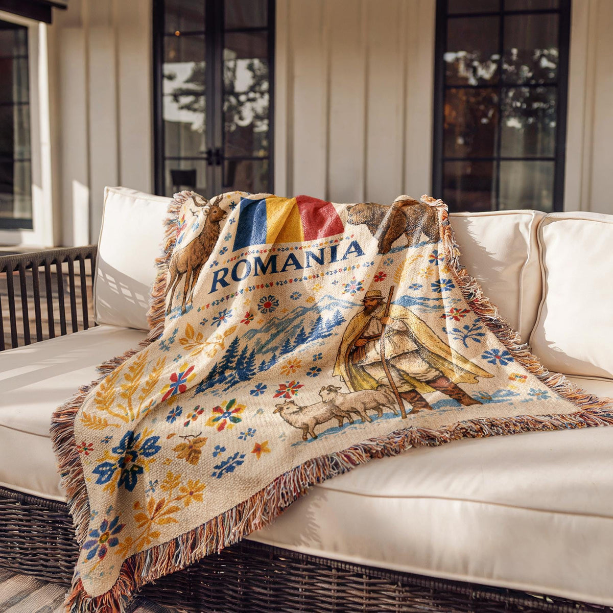 Romania Woven Blanket