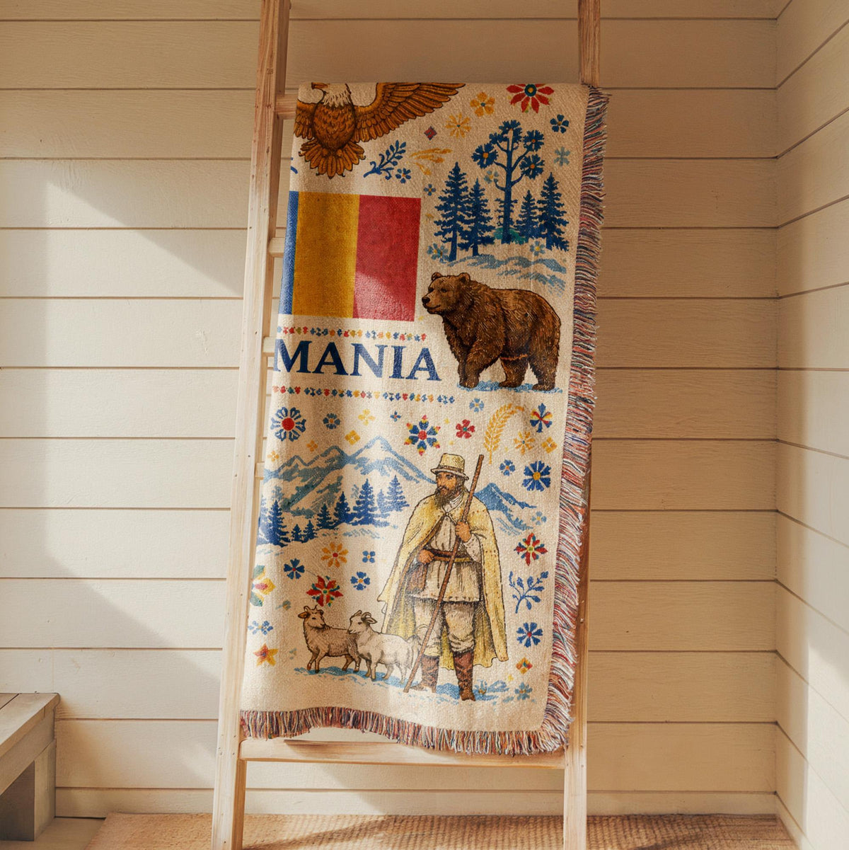 Romania Woven Blanket