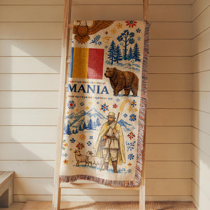 Romania Woven Blanket