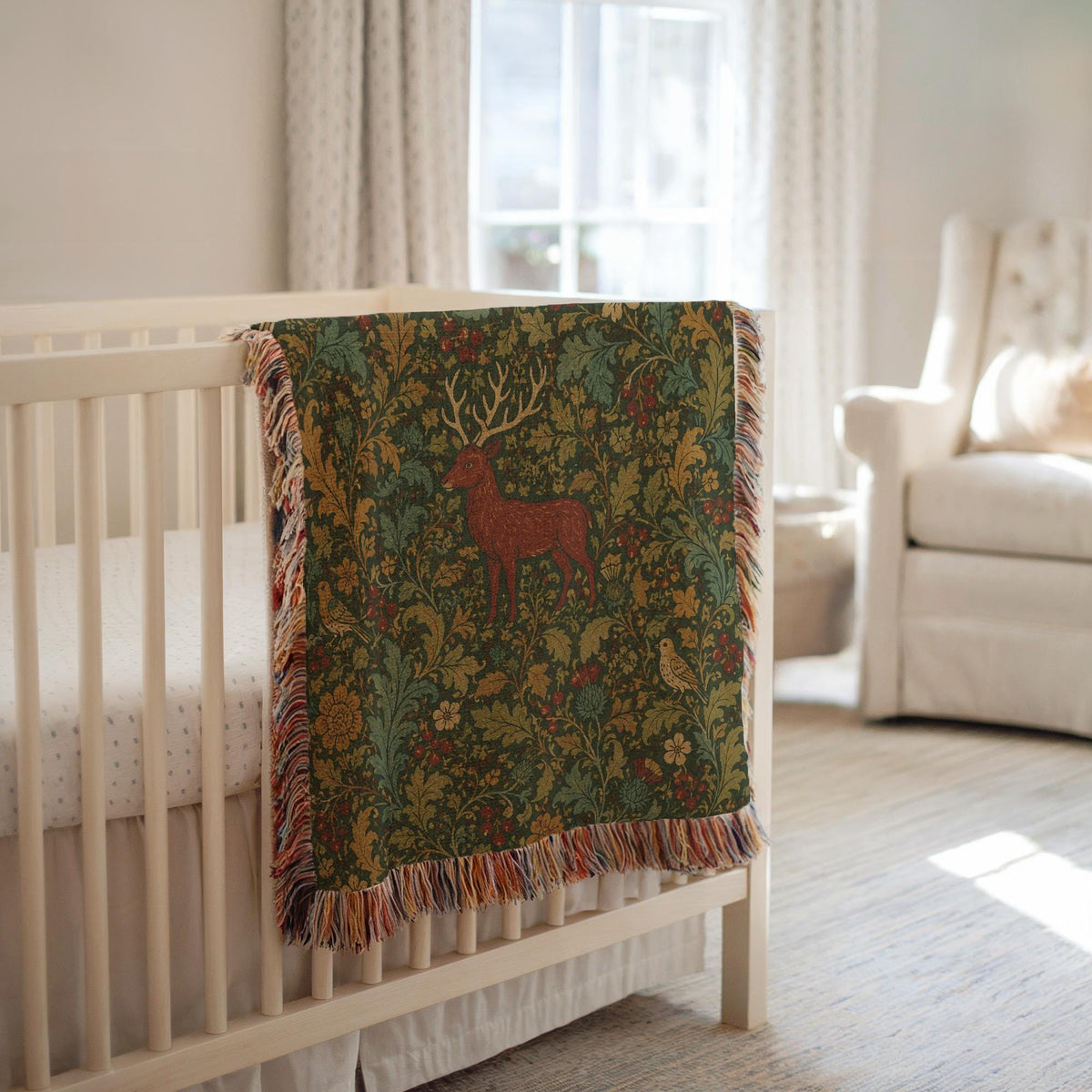 Stag Woven Blanket