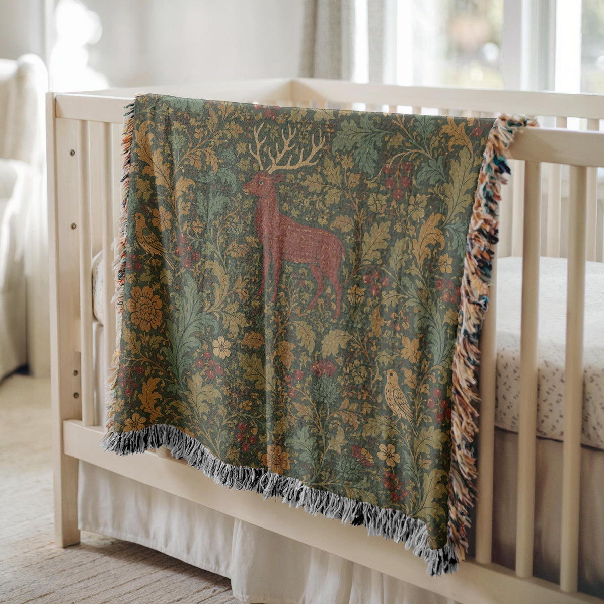 Stag Woven Blanket