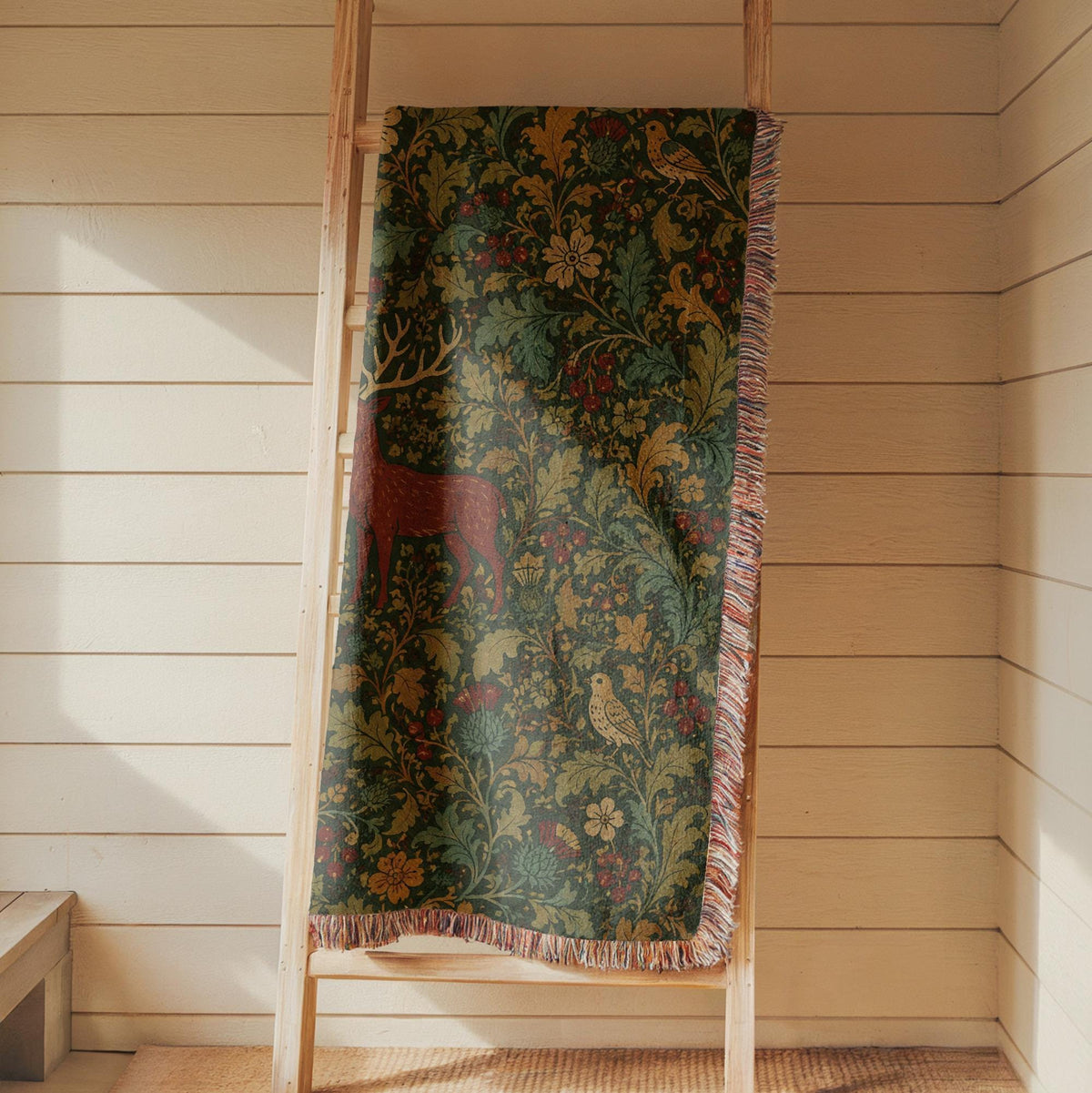 Stag Woven Blanket