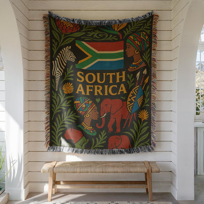 South Africa Woven Blanket