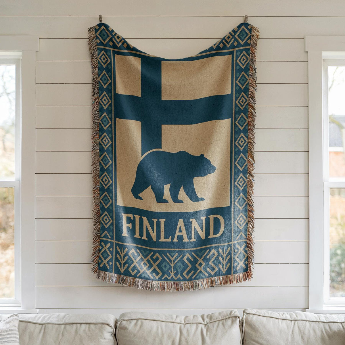 Finland Woven Blanket