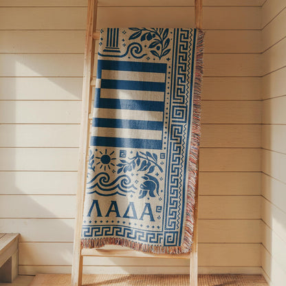 Greece Woven Blanket