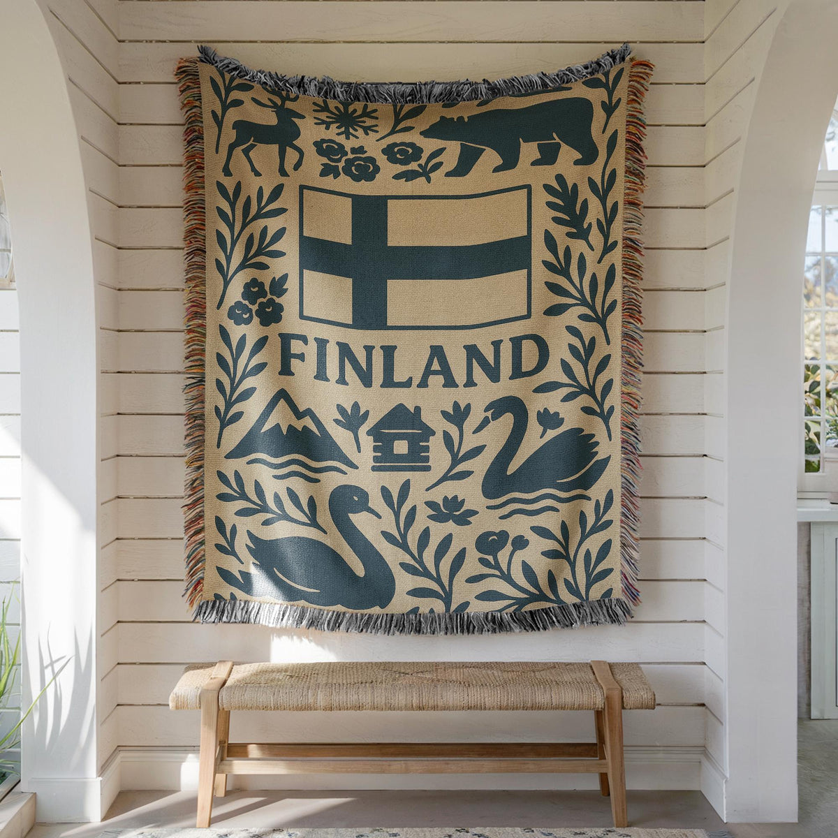 Finland Woven Blanket