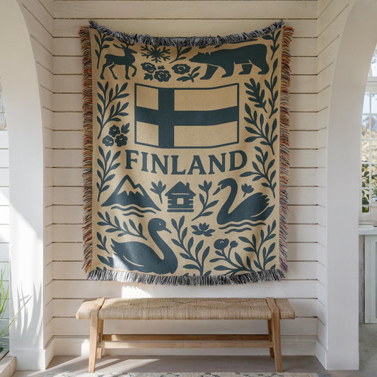 Finland Woven Blanket