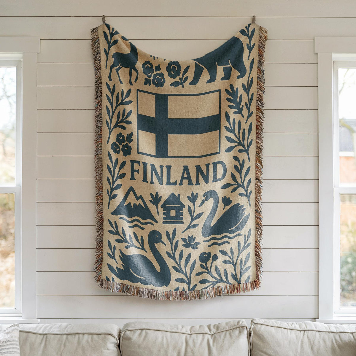 Finland Woven Blanket