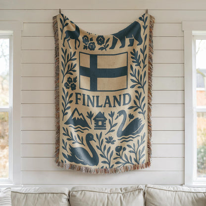 Finland Woven Blanket