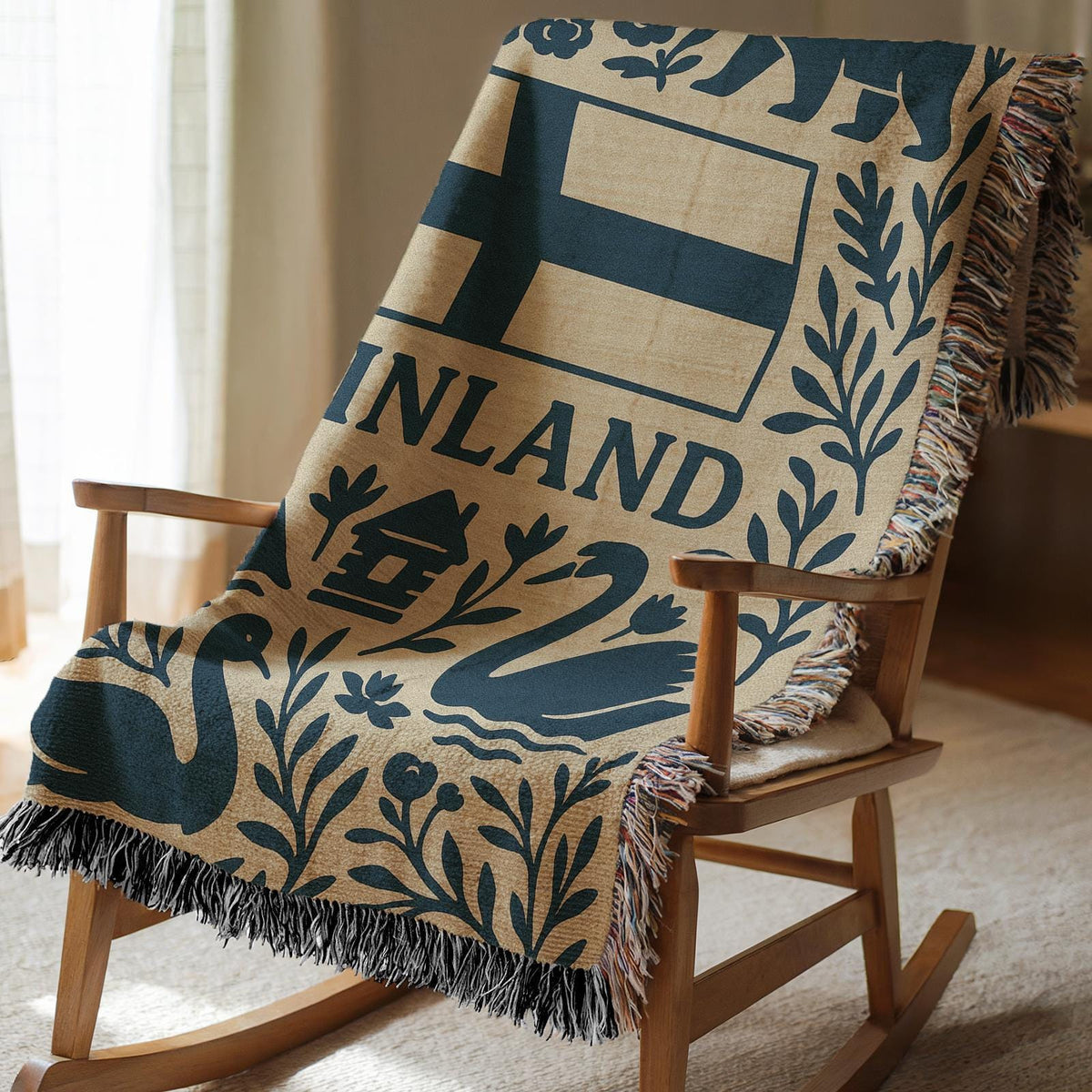 Finland Woven Blanket