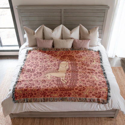 Unicorn Woven Blanket