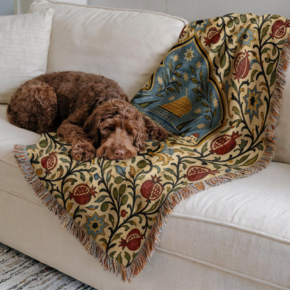 Dome of the Rock Woven Blanket