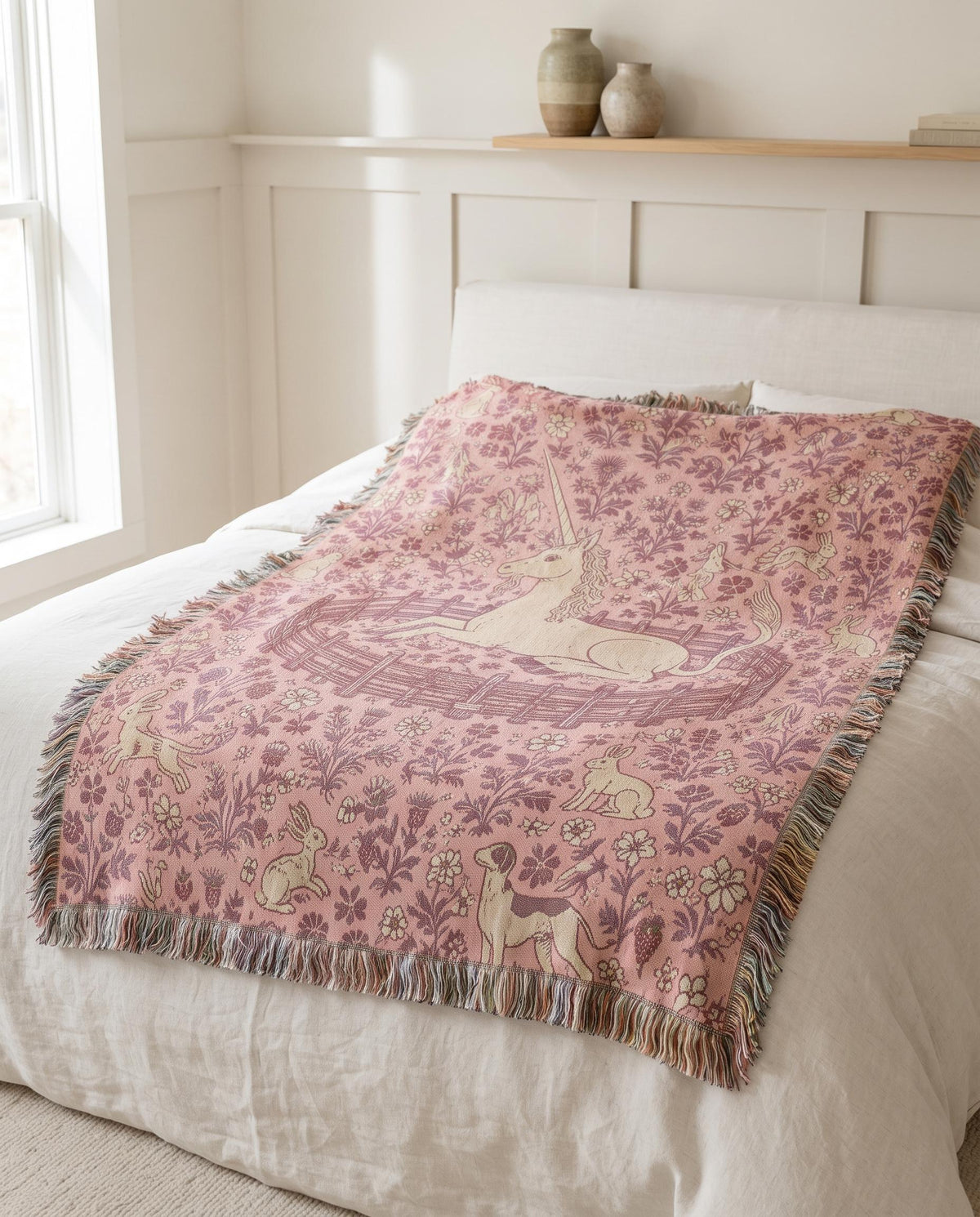 Unicorn Woven Blanket