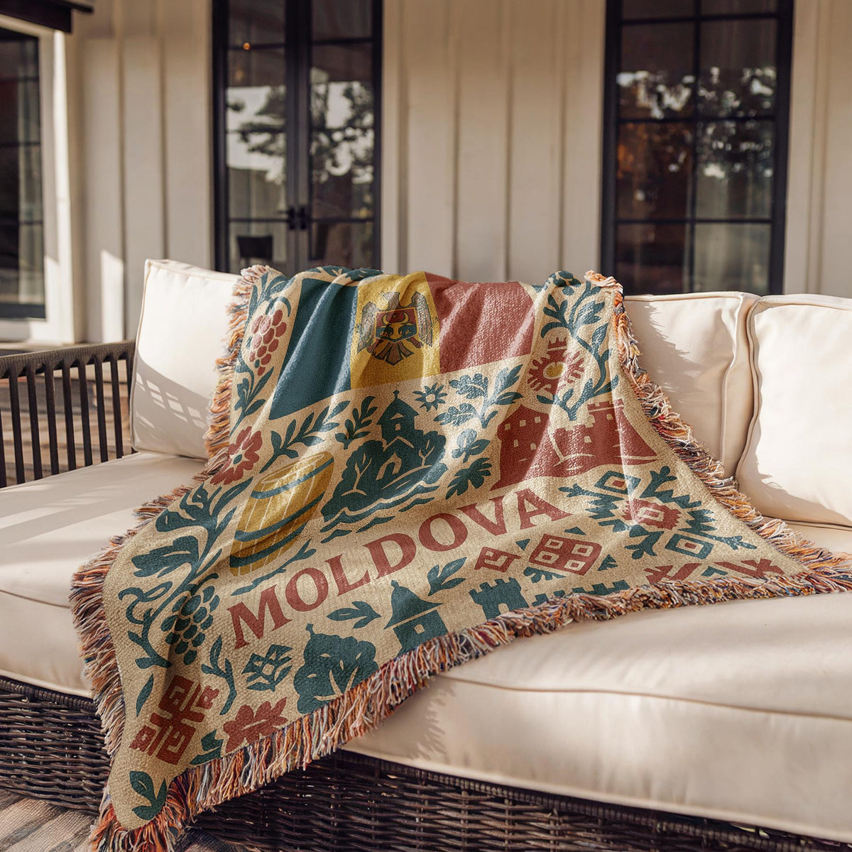 Moldova Woven Blanket
