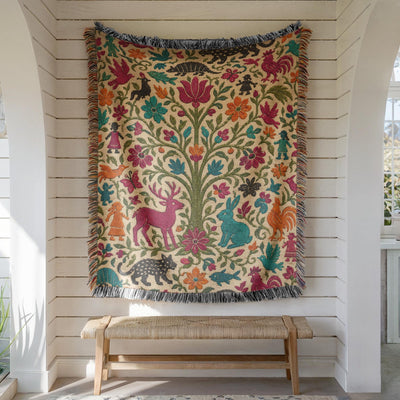 Otomi Woven Blanket