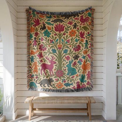 Otomi Woven Blanket
