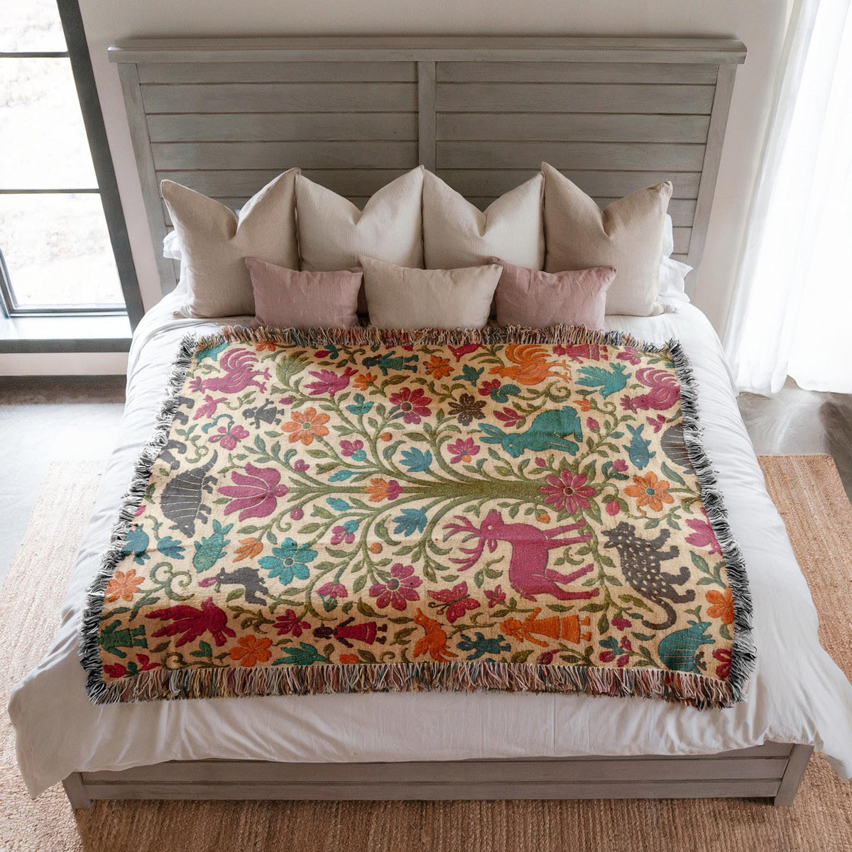 Otomi Woven Blanket